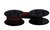 Lint groep 051 nylon zwart rood