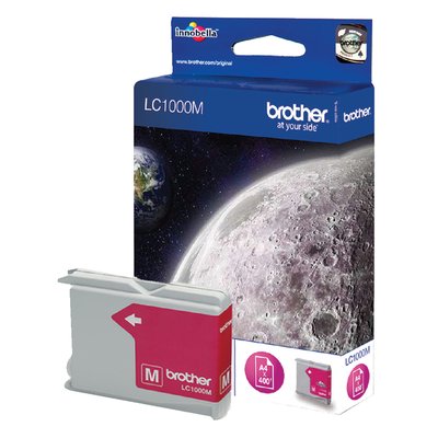 Inktcartridge Brother LC-1000M rood