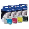 Inktcartridge Brother LC-1000M rood foto
