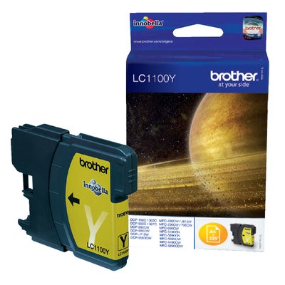 Inktcartridge Brother LC-1100Y geel
