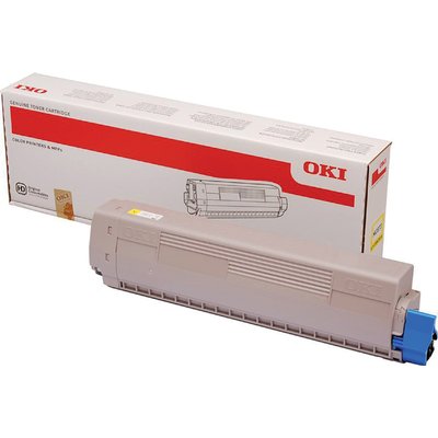 Toner Oki 45862814 jaune