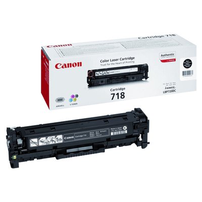 Tonercartridge Canon 718 zwart