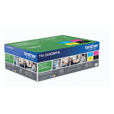 Toner Brother TN-243 noir + 3 couleurs