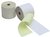 Telrol Qbasic 76mmx25m, kern Ø12mm wit/geel