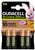 Batterij oplaadbaar Duracell 4x AA 2500mAh Ultra