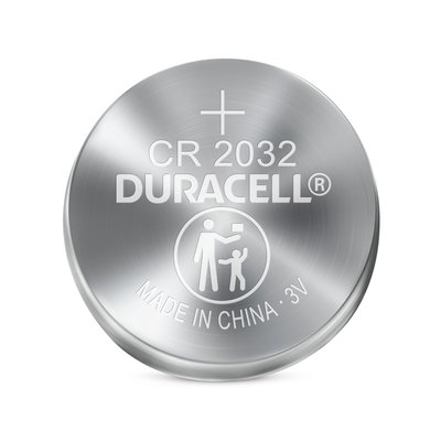 Batterij Duracell knoopcel 4xCR2032 lithium Ø20mm 3V-180mAh