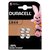 Batterij Duracell knoopcel 4xLR44 alkaline Ø11,6mm