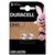 Batterij Duracell knoopcel 2xLR43 alkaline Ø11,6mm 2 stuks