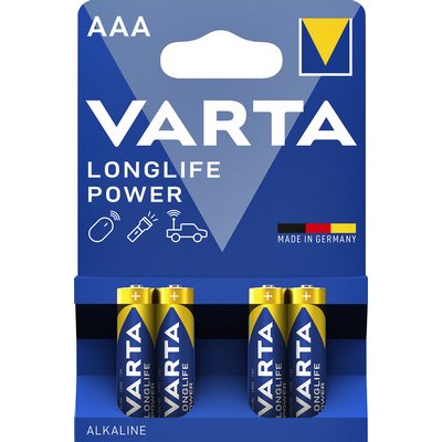 Batterij VARTA Longlife Power 4x AAA