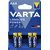 Batterij VARTA Longlife Power 4x AAA