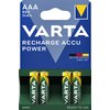 Batterij oplaadbaar VARTA 4x AAA 800mAh ready2use foto
