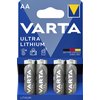 Pile VARTA Ultra lithium 4x AA Photo