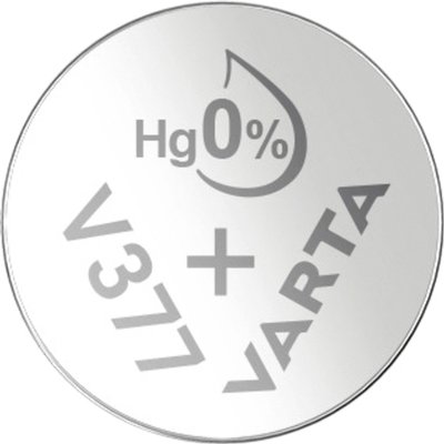 Batterij VARTA knoopcel 1x V377 horloge