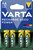 Batterij oplaadbaar VARTA 4x AA 2600mAh ready2use