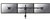 Monitorarm Neomounts D550D3 10-27
