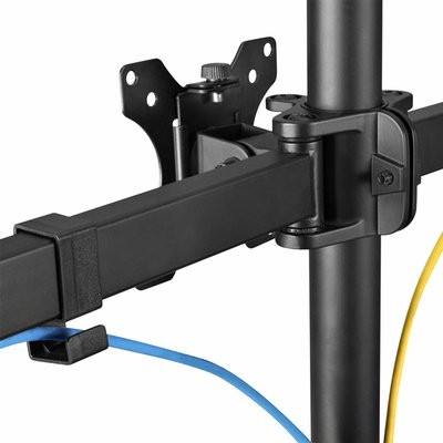 Monitorarm Neomounts D550D3 10-27" zwart