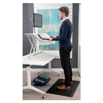 Tapis repose-pieds Fellowes Everyday noir