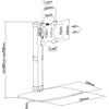 Monitorstandaard Neomounts D890 10-32" zwart foto