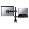Bras ordinateur portable Neomounts D960 10-27" pince noir Photo