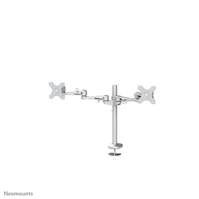Support écran Neomounts D935DG 2x10-27" oeillet argent