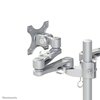 Support écran Neomounts D935DG 2x10-27" oeillet argent Photo