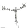Support écran Neomounts D935DG 2x10-27" oeillet argent Photo