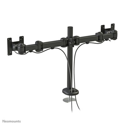 Monitorarm Neomounts D960DG doorvoerklem zwart