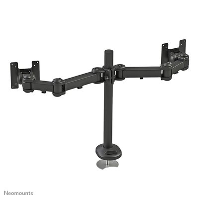 Monitorarm Neomounts D960DG doorvoerklem zwart