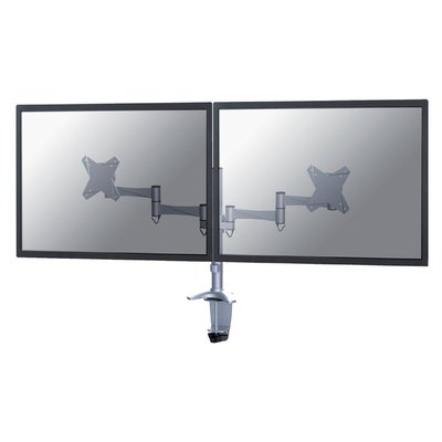 Monitorarm Neomounts D1330D 2x10-27" zilvergrijs
