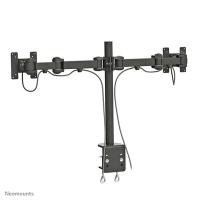 Support écran Neomounts D960D 2x 10-27" avec pince noir
