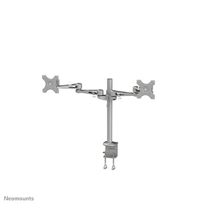 Support écran Neomounts D935D 2x 10-27" avec pince argent