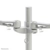 Support écran Neomounts D935D 2x 10-27" avec pince argent Photo