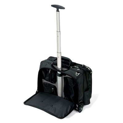 Laptoptas trolley Kensington contour 17" zwart
