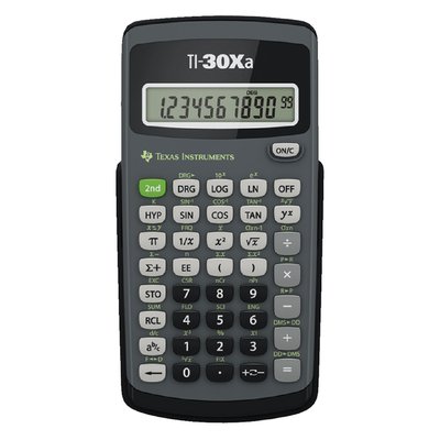 Rekenmachine TI-30XA