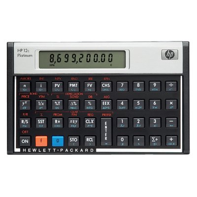 Rekenmachine HP 12C Platinum