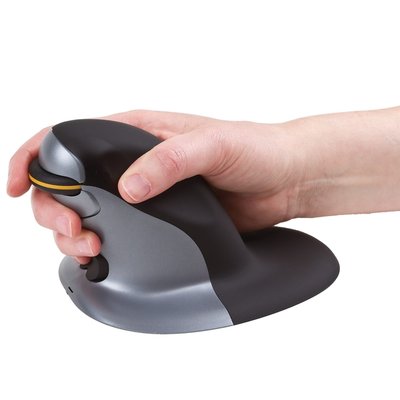 Ergonomische muis Fellowes Penguin draadloos medium