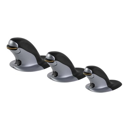 Ergonomische muis Fellowes Penguin draadloos medium