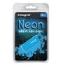 Clé USB 2.0 Integral Neon USB-A 16Go bleu Photo