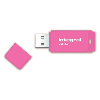 Clé USB 2.0 Integral Neon USB-A 16Go rose