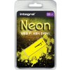 Clé USB 2.0 Integral Neon USB-A 32Go jaune Photo
