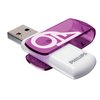 USB stick 2.0 Philips Vivid USB-A 64GB paars foto