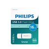 Clé USB 3.0 Philips Snow USB-A 16Go bleu Photo