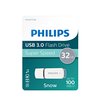 USB stick 3.0 Philips Snow USB-A 32GB grijs foto
