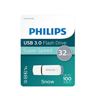 USB stick 3.0 Philips Snow USB-A 32GB grijs
