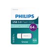 USB stick 3.0 Philips Snow USB-A 64GB paars foto