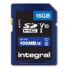 Carte mémoire Integral SDHC V10 16Go Photo