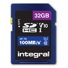 Geheugenkaart Integral SDHC V10 32GB foto