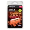 Clé USB 3.0 Integral Neon USB-A 64Go orange Photo