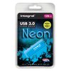 Clé USB 3.0 Integral Neon USB-A 128Go bleu Photo