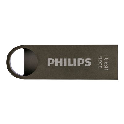 USB stick 3.1 Philips Moon USB-A 32GB grijs